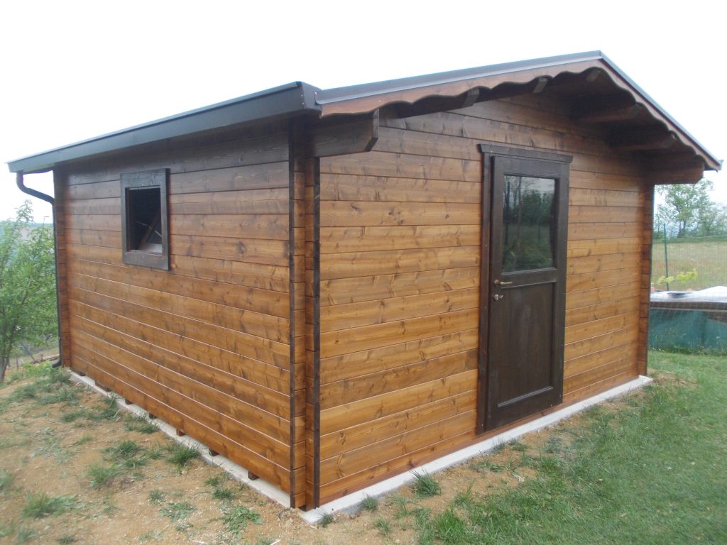 casetta in legno
